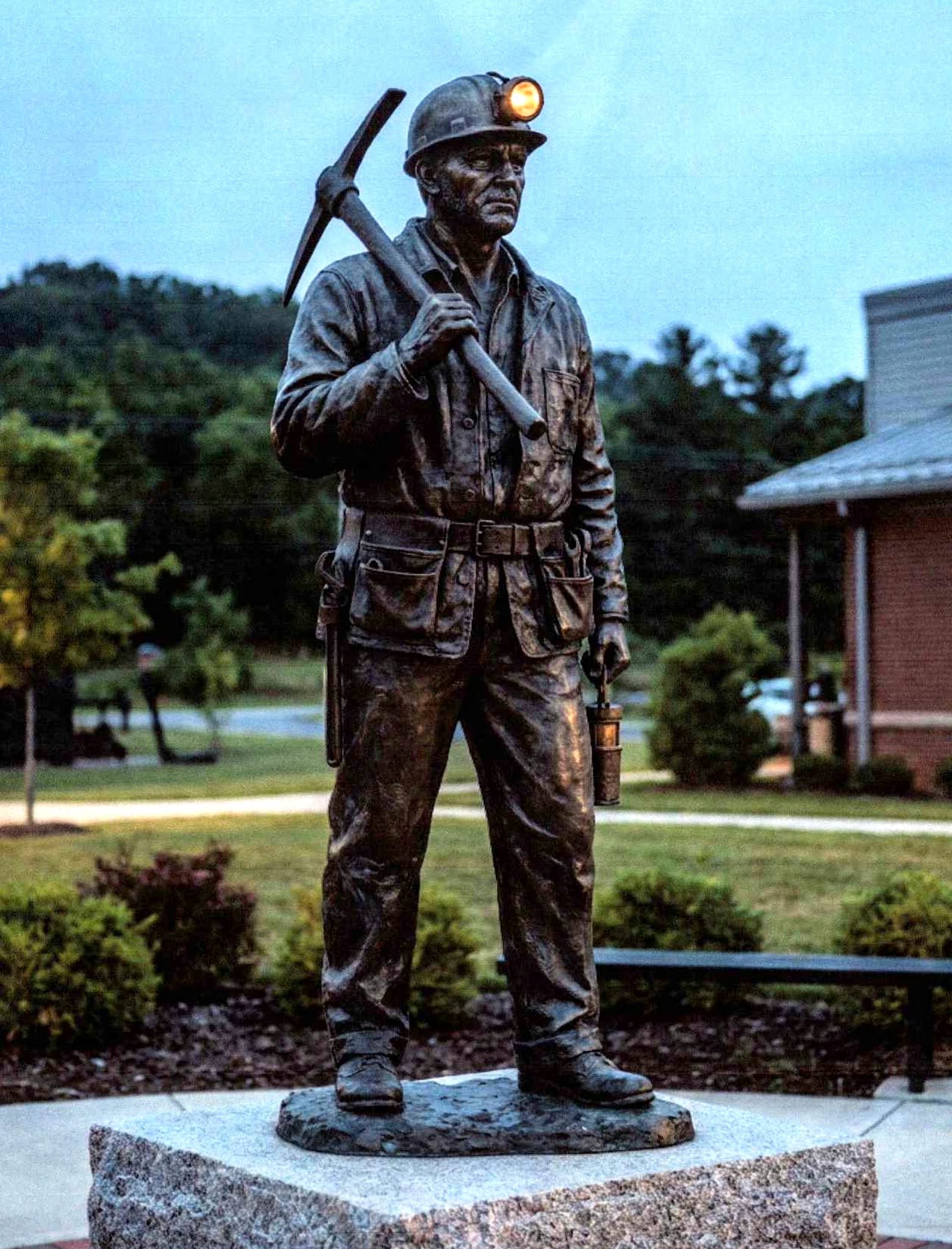 Miners Memorial Statute Artist Rendering
